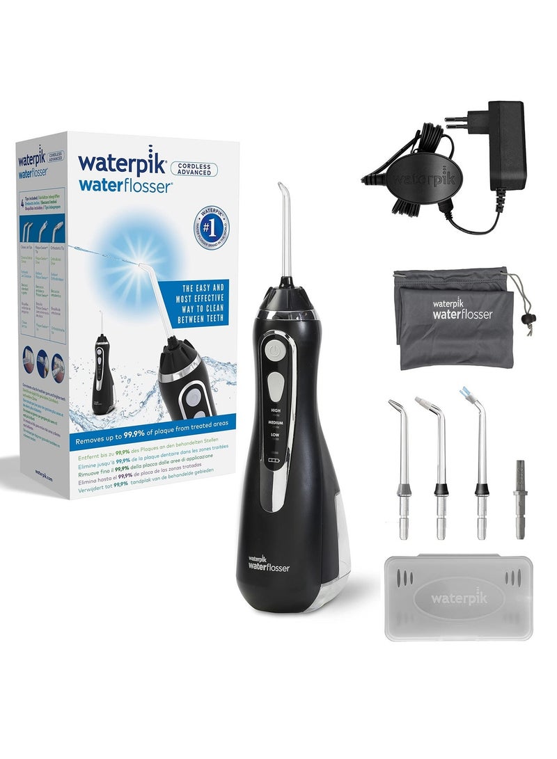 واتربيك جهاز خيط أسنان مائي من وتربيك أدفانس 562ME لاسلكي قابل لإعادة الشحن لتنظيف الأسنان واللثة بعمق وإزالة البلاك مع تصميم مقاوم للماء مثالي للتقويم وزراعة الأسنان وصحة فم أفضل - Image 1